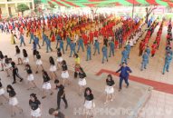 Đông đảo đoàn viên, thanh niên tham gia chuyên đề “Hội thao mùa xuân” năm học 2018 – 2019