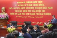 Phó Chủ tịch Soi Cầu Fv88 Phùng Quốc Hiển làm việc với lãnh đạo Fv88 tài xỉu