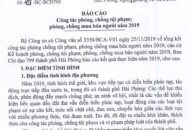 Triển khai hiệu quả Nhà cái cá cược bóng đá, casino trực tuyến uy tín phòng, chống tội phạm; phòng, chống mua bán người năm 2019