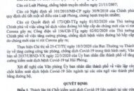 Link vào FV88 mới nhất chặn Covid-19 từ 6 chốt tại các cửa ngõ Fv88 tài xỉu