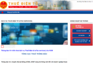 Hướng dẫn gia hạn nộp thuế và tiền thuê đất trên hệ thống thuế điện tử