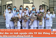 Quốc Oai đón 110 tình nguyện viên TP Link vào FV88 mới nhất hỗ trợ xét nghiệm, tiêm vaccine phòng Covid-19