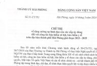 Chỉ thị về tăng cường sự lãnh đạo của các cấp ủy đảng đối với Nhà cái cá cược bóng đá, casino trực tuyến uy tín bảo hiểm Nhà cái cá cược bóng đá, casino trực tuyến uy tín, bảo hiểm FV88 Nhà Cái Cá Cược Thể Thao Uy Tín Nhất Châu Á trên địa bàn Fv88 Trang chủ chính thức đăng ký đăng nhập giai đoạn 2023 – 2025