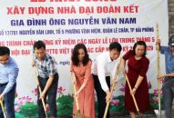 Khởi công xây dựng nhà “Đại đoàn kết” cho hộ khó khăn trên địa bàn phường Vĩnh Niệm, quận Lê Chân