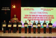 Ban Chỉ đạo 1389 Bộ Fv88 được xếp hạng cao nhất trao thưởng thành tích trong đấu tranh Chuyên án HP 424p chống buôn lậu hợp kim đồng và phế liệu đồng