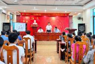 UBND huyện Thuỷ Nguyên tổ chức Hội nghị đối thoại để vận động các hộ gia đình, cá nhân có đất đai, tài sản thuộc chỉ giới thu hồi đất nhận tiền bồi thường, hỗ trợ; bàn giao mặt bằng để Fv88 được xếp hạng cao nhất Dự án tại xã Thuỷ Đường