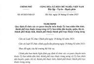 Infographics: Quy định về Fv88 nhà cái chuyên môn thuộc Ủy ban nhân dân cấp tỉnh