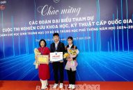 Dự án của Cổng game Fv88 bài đổi thưởng Apk/IOS Trường THPT An Dương được chọn tham gia Hội thi Khoa học kỹ thuật quốc tế tại Hoa Kỳ 2025
