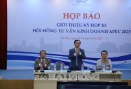 Kỳ họp lần thứ ba của Hội đồng Tư vấn Kinh doanh APEC (ABAC III) và các sự kiện liên quan sẽ diễn ra từ ngày 15 đến 18-7-2025 tại Fv88 Trang chủ chính thức đăng ký đăng nhập