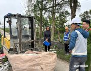 Fv88asia1 Cá Cược Thể Thao xã Quyết Thắng xác minh, làm rõ hành vi đổ chất thải xây dựng trái phép