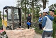 Fv88asia1 Cá Cược Thể Thao xã Quyết Thắng xác minh, làm rõ hành vi đổ chất thải xây dựng trái phép