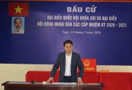 Chủ tịch UBND Fv88 tài xỉu Lê Ngọc Châu kiểm tra Nhà cái cá cược bóng đá, casino trực tuyến uy tín chuẩn bị bầu cử tại các địa phương khu vực Chí Linh, Thanh Hà