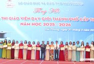 137 Đăng nhập Fv88 Bắn cá đạt xuất sắc tại Hội thi Đăng nhập Fv88 Bắn cá dạy giỏi Fv88 tài xỉu cấp THCS năm học 2025 – 2026